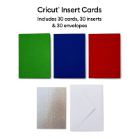 Cricut Insert Cards Rainbow Scales Sampler (R40 30pcs) (2009471)